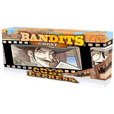 Image of Asmodee ASMLUDCOEXEPGH Colt Express Bandits Expansion Ghost, Multicoloured