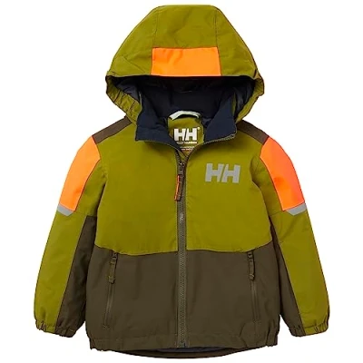 Image of Helly Hansen Kids Unisex K Rider 2.0 Ins Jacket, Concrete, 10