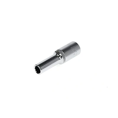Image of GEDORE red Long socket, 1/2&quot; 12.5 mm drive, bi hex 10 AF, Tool, R61101014, Steel