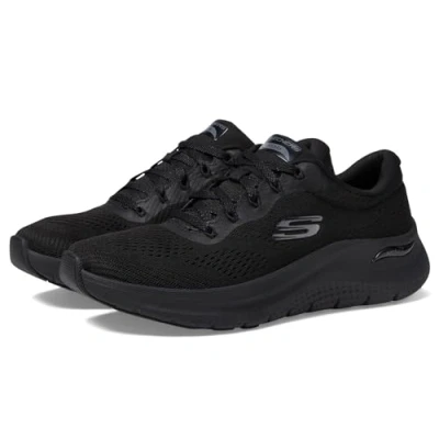 Image of Skechers Women&#039;s Arch FIT 2.0 Big League Sneaker, Black, 5 UK