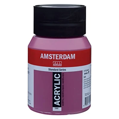Image of Amsterdam Standard Series Acrylic Jar 500 ml Caput Mortuum Violet 344 (17723442)
