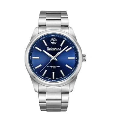 Image of Timberland Men Analog Quartz Watch with Stainless Steel Strap TDWGG0010805