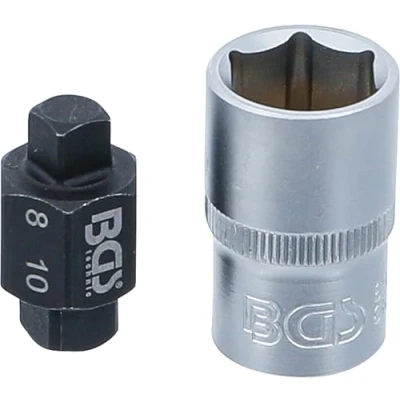 Image of BGS 8991 Oil Drain Plug Socket 4 pt. 8 mm / 10
