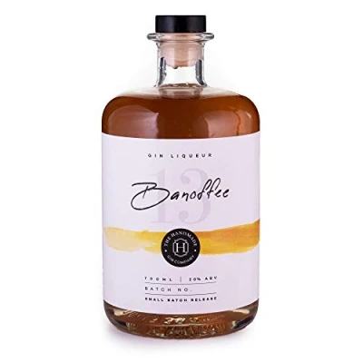 Image of Banoffee Handmade Gin Liqueur 70cl Premium Craft 20% ABV