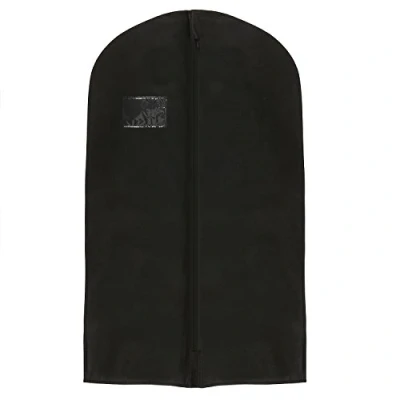 Image of Simpson &amp; Ruxton Hoesh International 54&quot; Black Men&#039;s Suit Waterproof Cover Bags