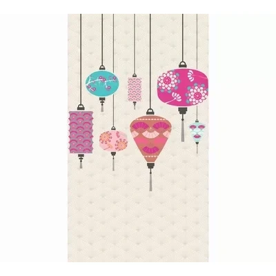 Image of Livingwalls Japanese Wallpaper The Wall Non Woven 1.59 m x 2.80 Pink Turquoise Grey Made in Germany 382481