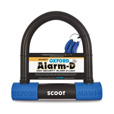 Image of Oxford Alarm D Scoot Lock (200mmL x 196mmW 16mm). High Security