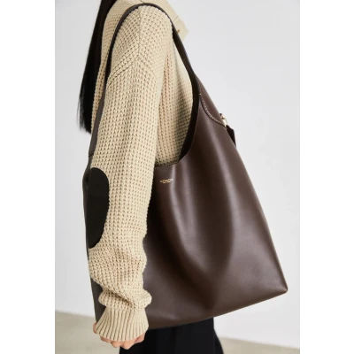 Image of Coach Brooklyn Shoulder BAG Tote bag, Women&#039;s, Size: One Size, Maple