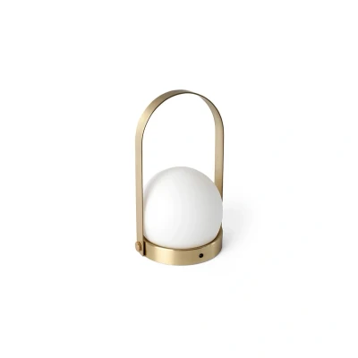 Image of Audo Copenhagen Carrie Portable Table Lamp Brass