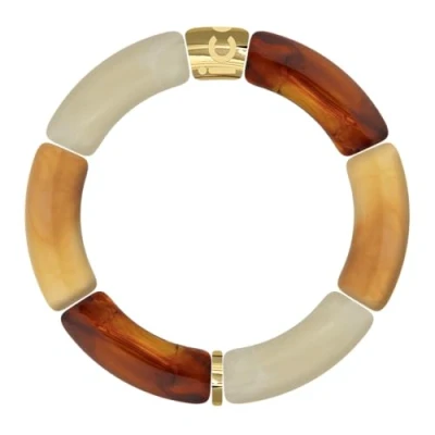 Image of ICE Jewellery Bella bracelet Warm brown orange Lady&#039;s orange, and gold fashion (023544)