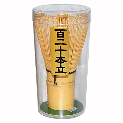 Image of ANCLLO Bamboo Chasen Matcha Powder Whisk Tool Japanese Tea Ceremony Accessory 80 85 prongs