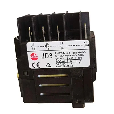 Image of JD3 JD4 Electromechanical Relay Switch for Electric Power Tool KEDU 8Pins 10Pin 16A 230V 400V (JD3 8Pin)