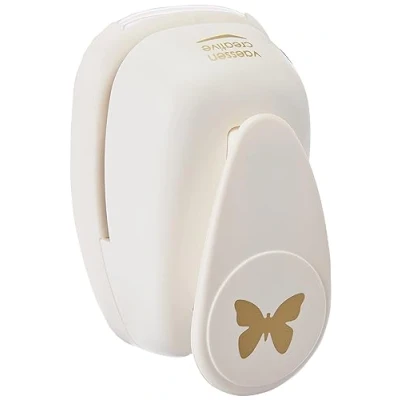 Image of Vaessen Creative Craft Paper Punch Butterfly 3 x 4 cm Circle Cutter for Crafting and Card Making