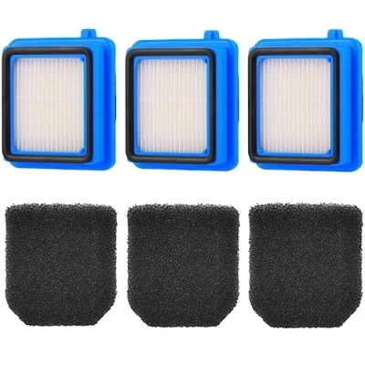 Image of QX7 Replacement Filter for AEG QX6 QX8 2 ASKW1 Vacuum Cleaner 3 Pre Motor Filters + Hygiene