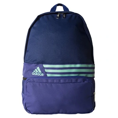 Image of adidas Der BP M 3S Backpack, Men&#039;s, 3S, Blu/Nero/Bianco, Unique