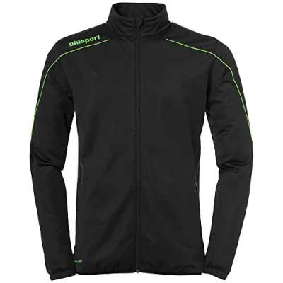 Image of Uhlsport Stream 22 classic Jacket Children&#039;s black/fluo green, 104