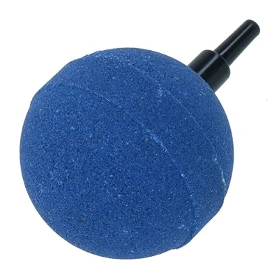 Image of 50mm Blue Ceramic Airstone Ball Hi Oxygen Air Stone For Koi Pond Aquarium Tank