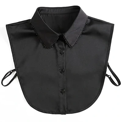 Image of LoudSung Detachable Half Shirt Blouse Fake Collar for Women Girls