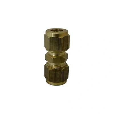 Image of 8mm Brass Compression Coupling