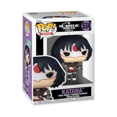 Image of Funko POP! Animation: Dc Ssi Katana Suicide Squad Isekai Collectable Vinyl Figure Gift Idea Official Merchandise Toys for Kids &amp; Adults Anime Fans Model Collectors