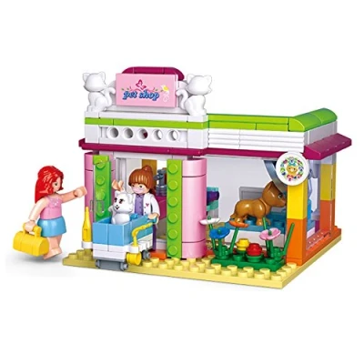 Image of Sluban M38 B0602 Cat Pet Shop, Multi Colors, Petit
