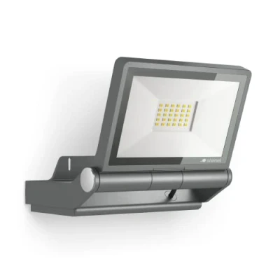 Image of STEINEL LED Floodlight XLED PRO ONE Anthracite, 17.7 W Spotlight, 2236 lm Yard Light, 3000 K, Aluminium, Adjustable Panel