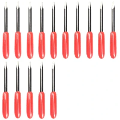 Image of 15pcs Plotter Cutter Knife Blades for Summa D Cutting 45 Degree Milling Carving Tool Wear Resisting