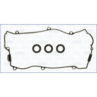 Image of 2244137101, 2244137101x1, 2244323000x3 Gasket Set, rocker cover AJUSA 56026300 HYUNDAI: Coupe II