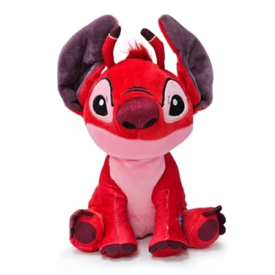 Image of CADEAUX STORE Lilo&amp;Stitch Angel Leroy Red with Sound 11&#039;41&quot;/20cm Super Soft Quality (Red)