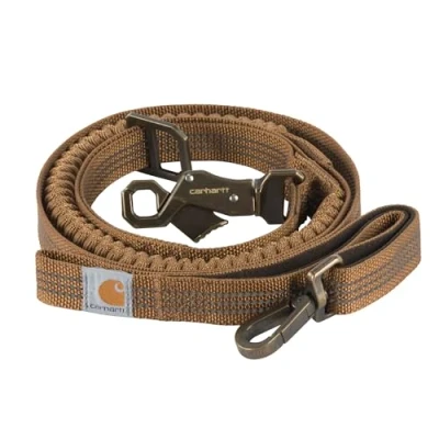 Image of Carhartt Unisex&#039;s Shock Absorbing Leash, Brown, 6&#039; x 1&quot;