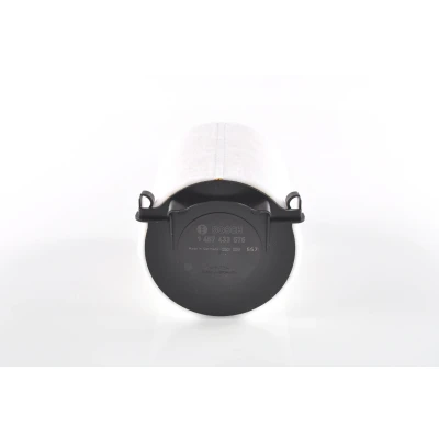 Image of 1KD129620F, 1TD129620 Air Filter BOSCH 1 457 433 576 220,6mm 136mm Insert VOLKSWAGEN: Caddy 3, GOLF 5, 6, AUDI: A3 Hatchback