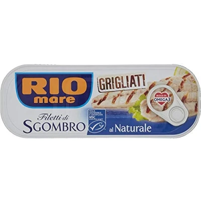 Image of Rio Mare Filetti Di Sgombro Al Naturale Grigliati 6 Pezzi Da 120 Grammi