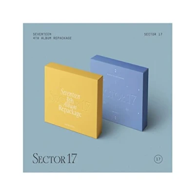 Image of Dreamus SEVENTEEN SECTOR 17 (4th Album Repackage) CD+Folded Poster (Random ver.), 152 x 15.5 mm (PLD0164)