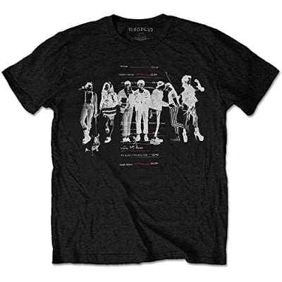 Image of Yungblud T Shirt Weird Tracklist Logo Official Mens Black L