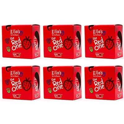 Image of (6 PACK) Ellas Kitchen Smoothie Fruit Red One multpck 5 x 90g 6 PACK BUNDLE