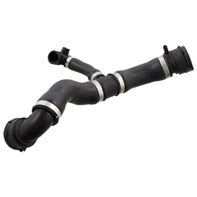 Image of 17127525023 Radiator Hose FEBI BILSTEIN 102759 with quick couplers BMW: 1 Hatchback, Coupe, Hatchback