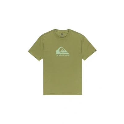 Image of Quiksilver Short Sleeved T Shirt EV COMP Logo SS Men&#039;s Green L