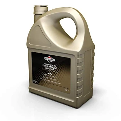 Image of Briggs &amp; Stratton 100009S 4 Stroke 5W30 Long Life Synthetic Engine Oil, 5.0 Litre, Black