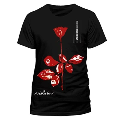 Image of Depeche Mode Violator Official Tee T Shirt Mens Unisex (Medium) Black