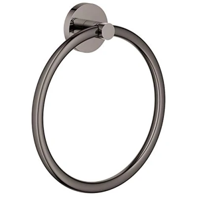 Image of GROHE Essentials New Towel Ring Hard Graphite 40365A01