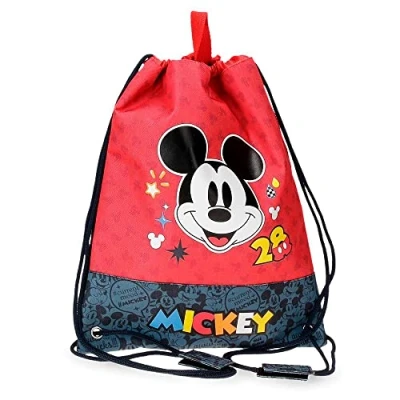 Image of Disney Mickey Get Moving backpack kindergarten Multicolor 19x23x8 cm, Colourful, snack