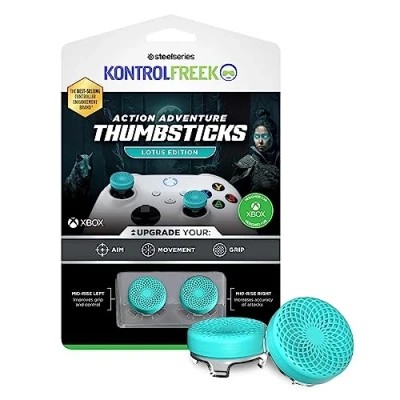 Image of KONTROL FREEK Lotus 7102 XBX Performance Thumbsticks Green