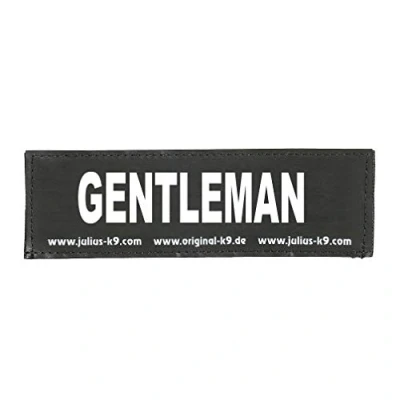 Image of Interchangeable Patches, 1 pair, GENTLEMAN, Size: Large, Black