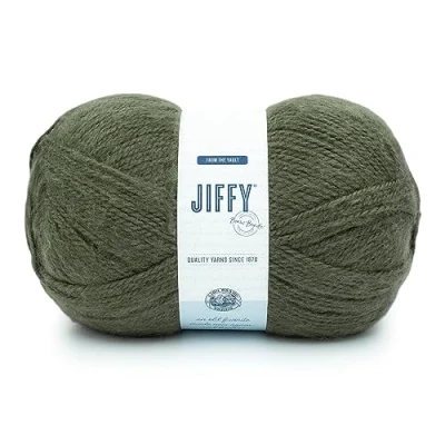 Image of Lion Brand Yarn Jiffy Bonus Bundle Yarn, 1 Pack, Forest