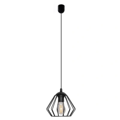 Image of HELAM Agat hanging light black, 1 bulb