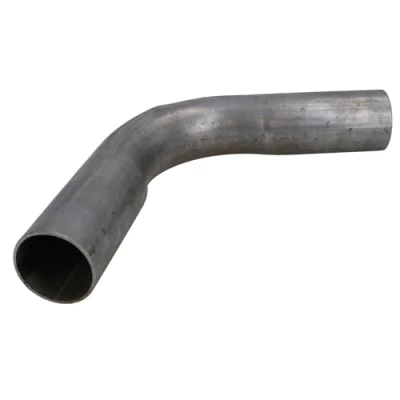 Image of 2in (50mm) 75 Degree Tight Exhaust Pipe Press Pressed Bend Elbow Tube