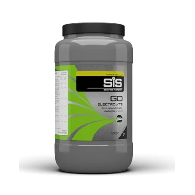 Image of Science In Sport GO Electrolyte Powder Energy Drinks, High Carbohydrates and Sodium, Lemon Lime Flavour, 12 Servings Per 500 g