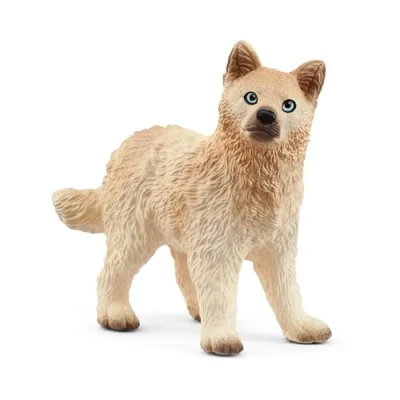 Image of schleich 14881 Arctic Wolf Cub, from 3 years WILD LIFE Figurine, 5 x 4 cm