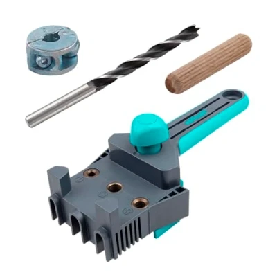 Image of wolfcraft 8621000 &quot;Making Dowel Connections Project Set for Perfect Fit, Stable Corner, T and Surface with Diameter 8 mm Dowels