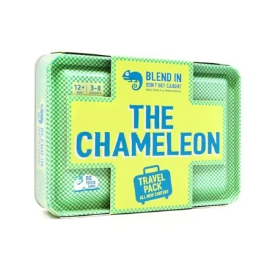 Image of Big Potato Chameleon Travel: the Award Winning Spot Imposter Game in a Travel Friendly Tin with 20 new topics Best Christmas Board Games